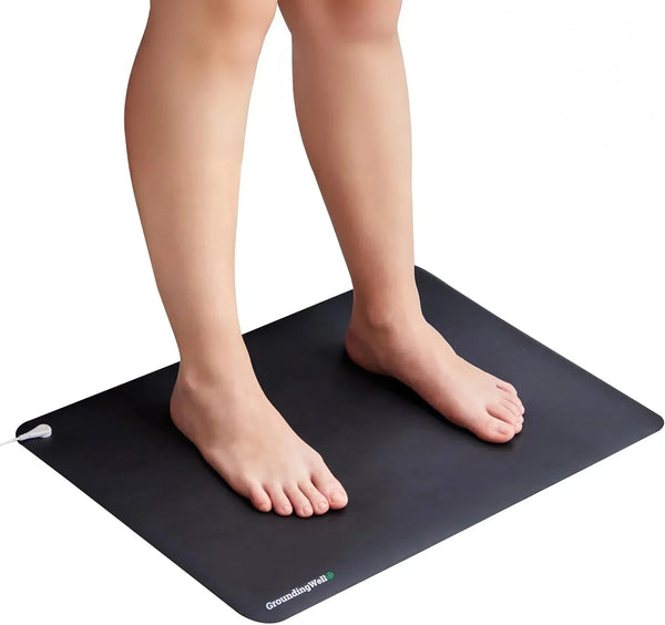 GroundingWell Grounding Mat – Large Indoor Earthing Mat for Barefoot Wellness