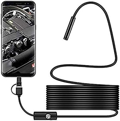 Endoscopy Camera 5mm – HD Inspection Camera with Flexible Cable