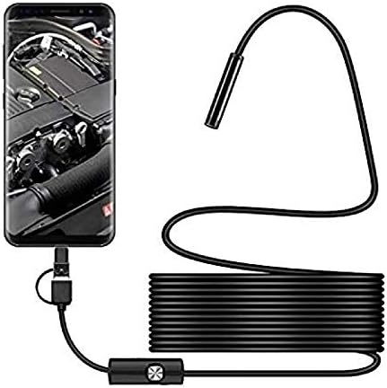 Endoscopy Camera 5mm – HD Inspection Camera with Flexible Cable