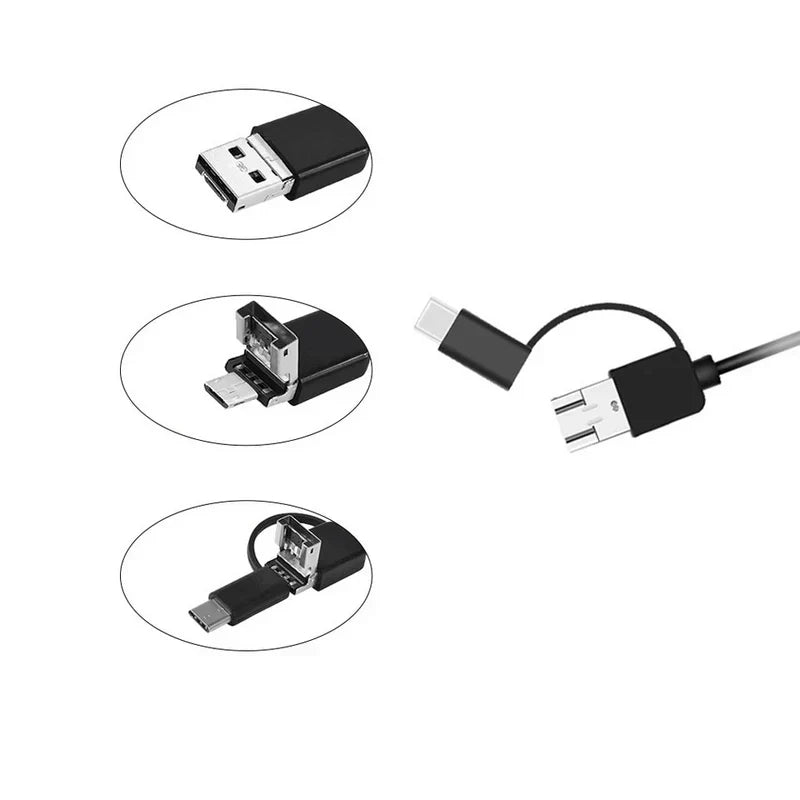 Endoscopy Camera 5mm – HD Inspection Camera with Flexible Cable