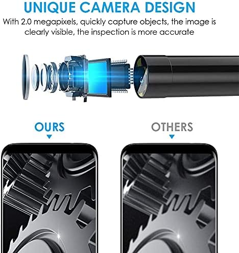 Endoscopy Camera 5mm – HD Inspection Camera with Flexible Cable