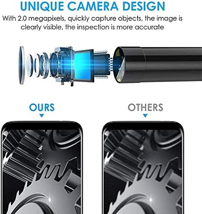 Endoscopy Camera 5mm – HD Inspection Camera with Flexible Cable
