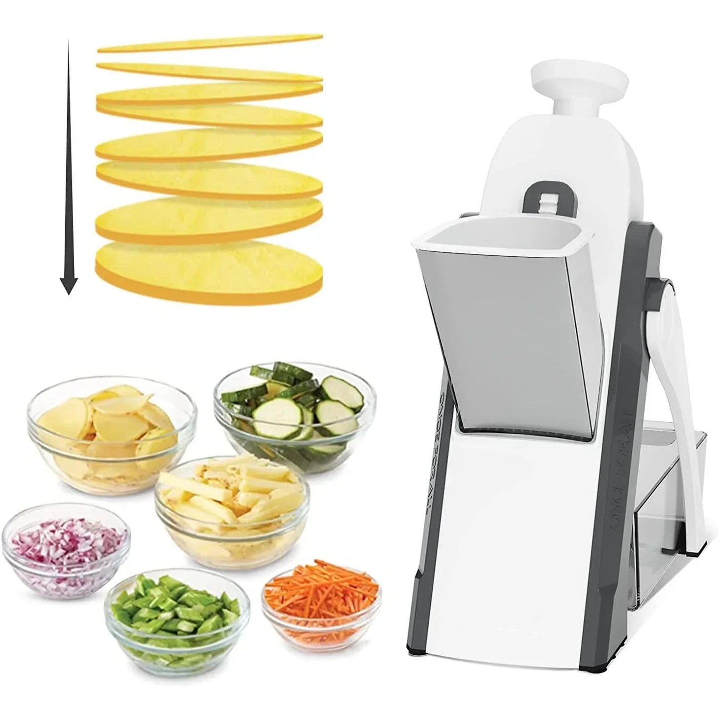 13-in-1 Manual Vegetable Cutter Chopper & Slicer