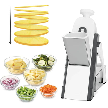 13-in-1 Manual Vegetable Cutter Chopper & Slicer