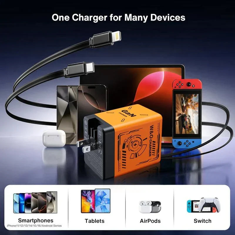Portable – Ultra-Fast USB-C Charging Adapter