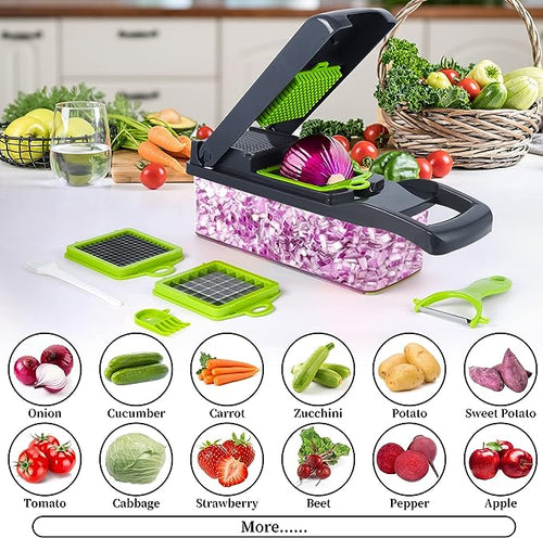 Vegetable Cutter Chopper & Slicer